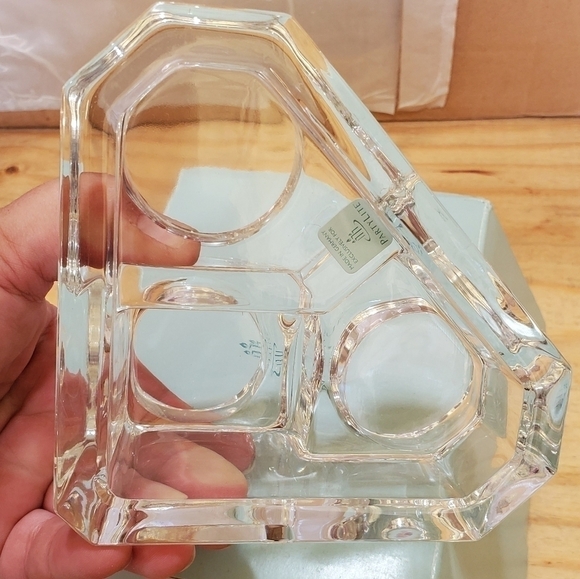 New Partylite P7965 Mini Crystal Castle 3 tier tealight candle holder - Picture 8 of 10